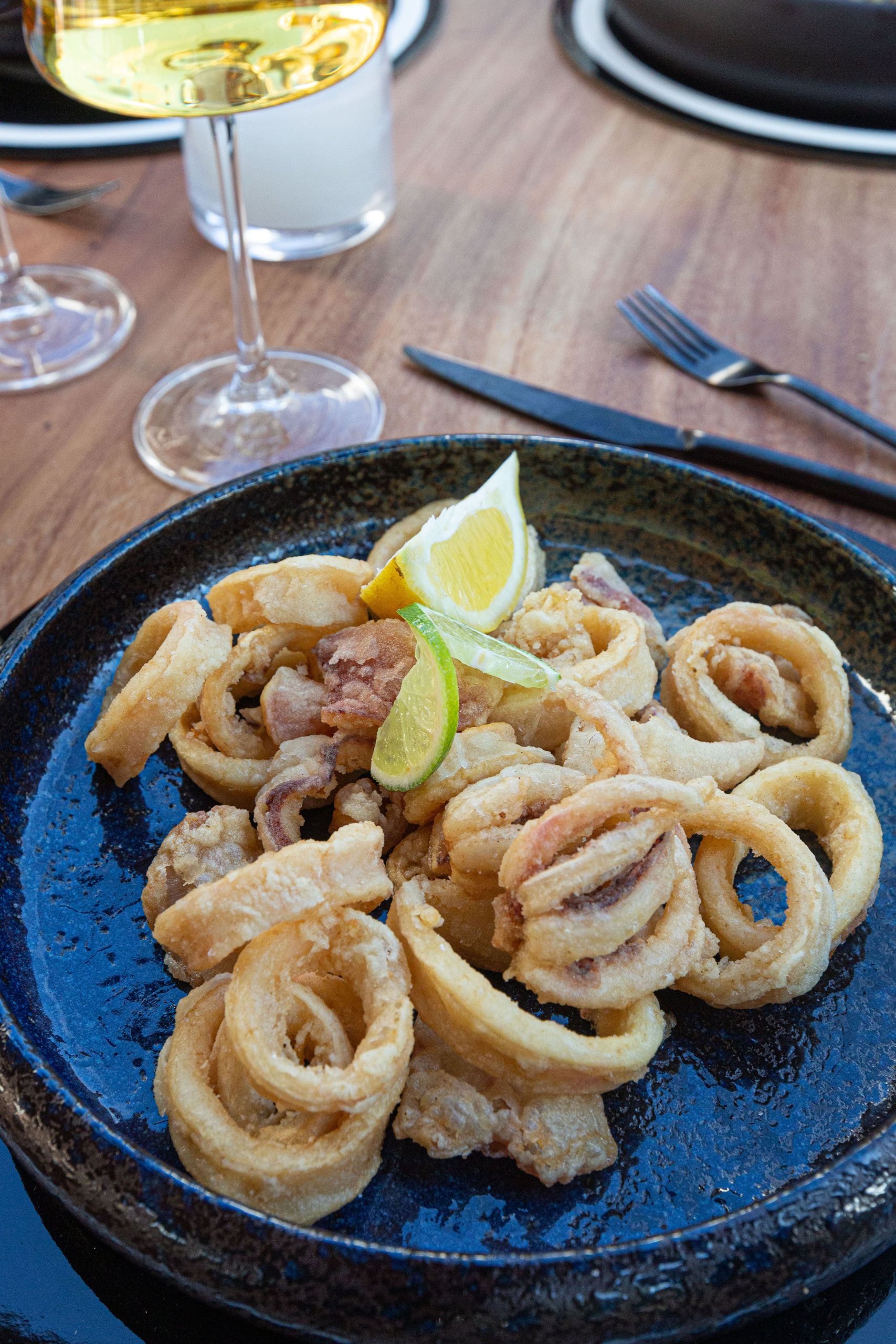 another italian dish: fried mix calamari